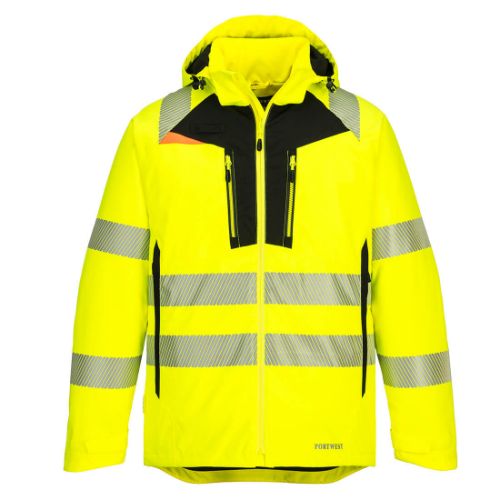 Portwest DX4 Hi-Vis Winter Jacket Yellow/Black Yellow/Black